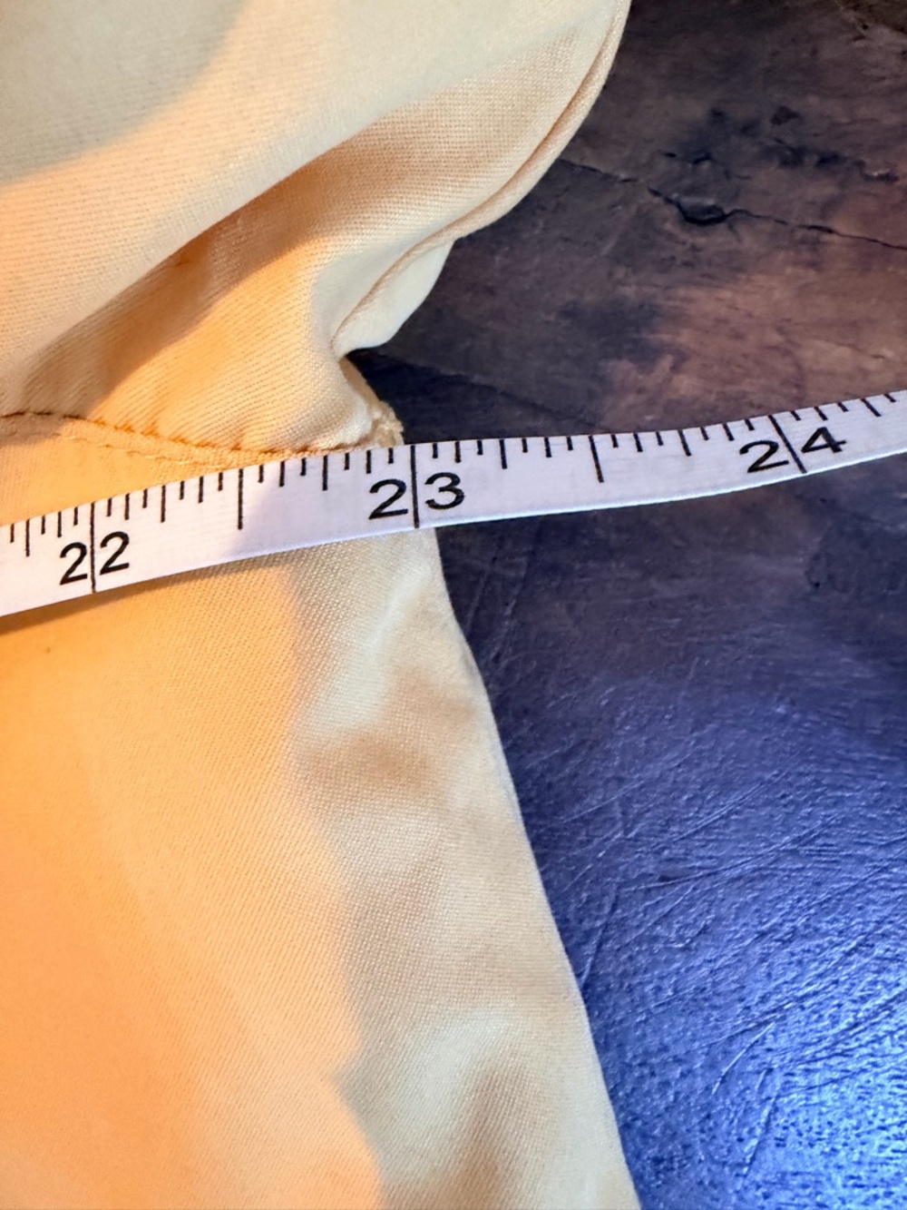 Lightweight Women's Mustard Trench Coat - Picture 12 of 15